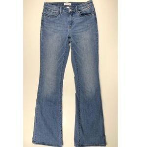 Lila Ryan Denim Jeans Medium Light Wash Flare leg